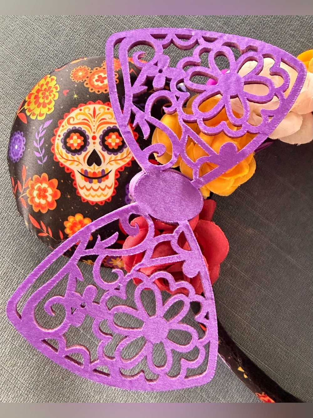 Disney Halloween Coco Day of the Dead Minnie Ears - Picture 3 of 5